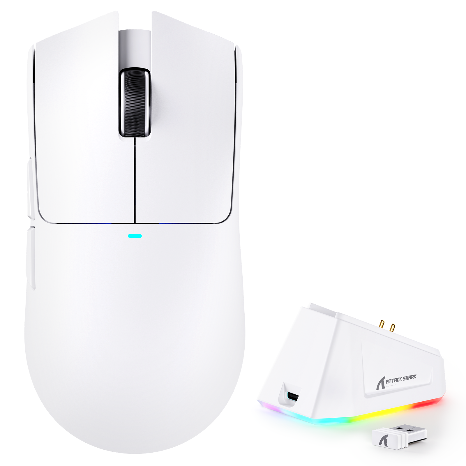 Wireless Gaming Mouse | 63g, PAW3311 & Magnetic Dock