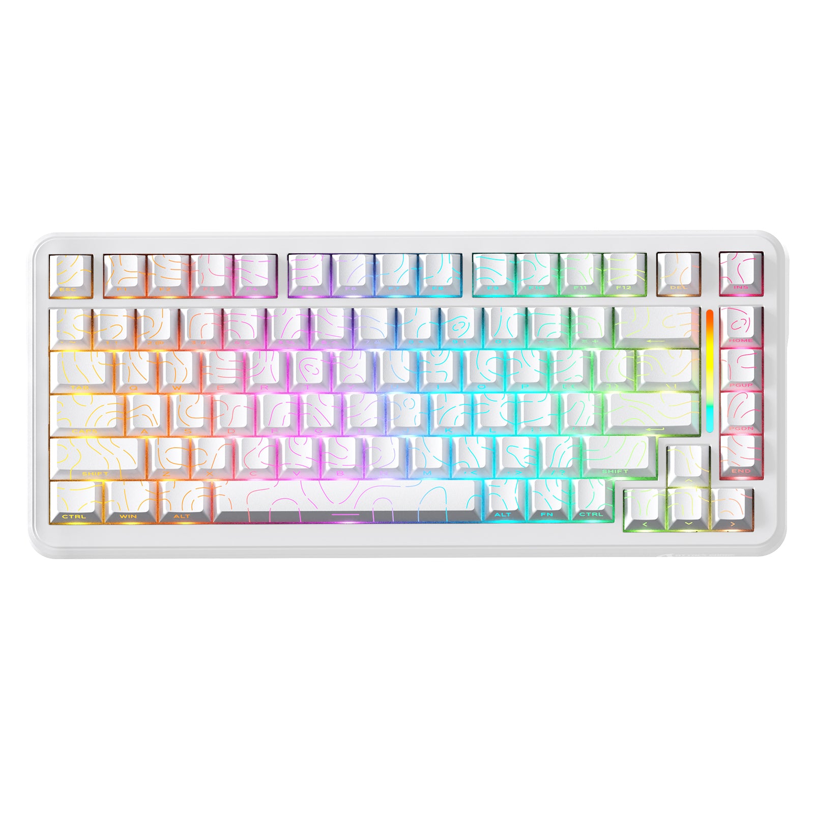 ATTACK SHARK X82 PRO HE ラピッドトリガーキーボード 美品 X82PRO HE Wireless Gaming Keyboard | ATTACK SHARK